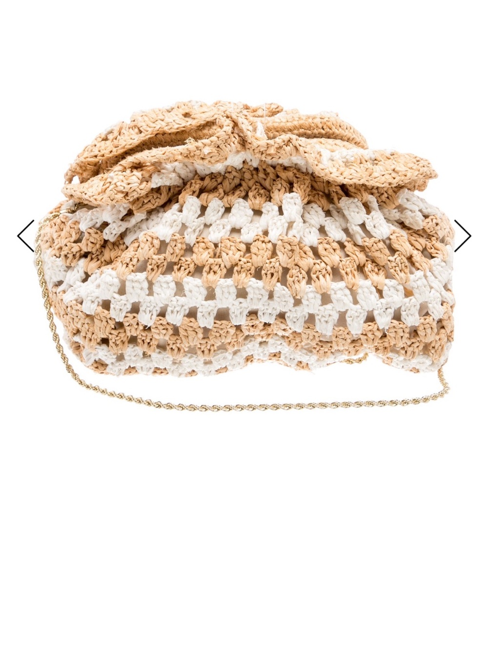 Loeffler Randall Willa Raffia Clutch